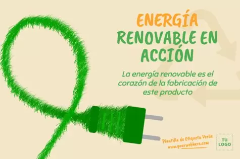 Edita una Etiqueta Verde