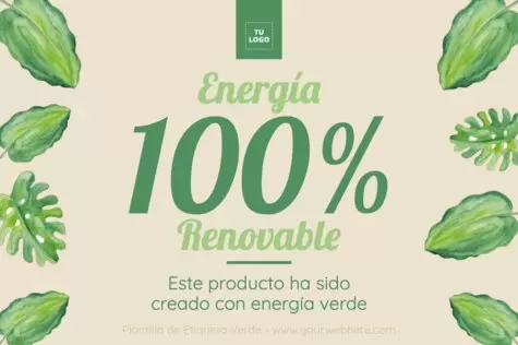 Edita una Etiqueta Verde