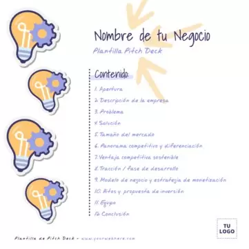 Edita un Deck de negocios