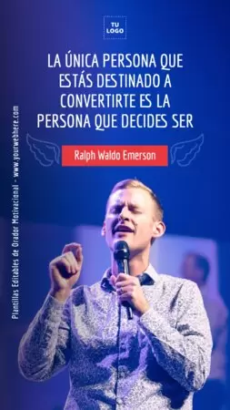 Edita un flyer de Orador Motivacional