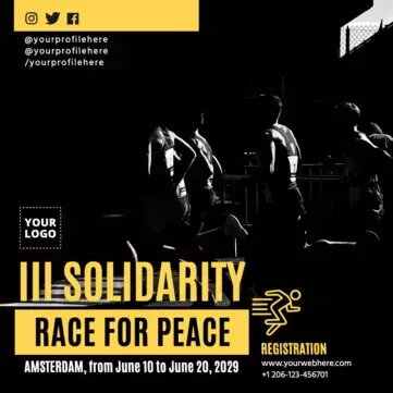 Bearbeite eineVorlage für einen Marathon