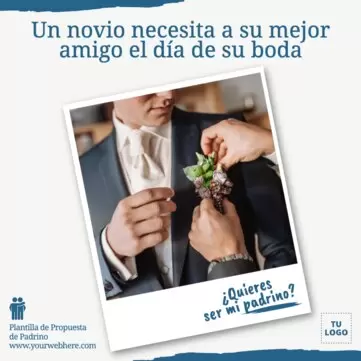 Edita una tarjeta de Padrino