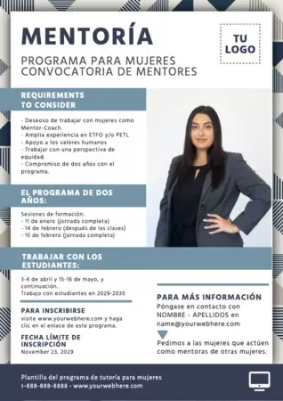Edita un banner de Mentoring