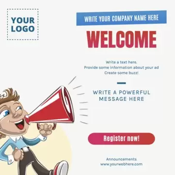 Edit an Announcement banner