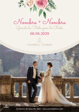 Edita una plantilla Save the Date