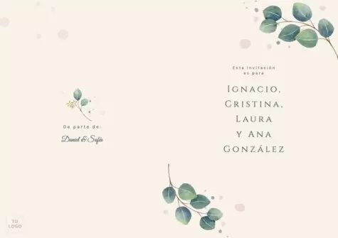 Crear una invitación de boda