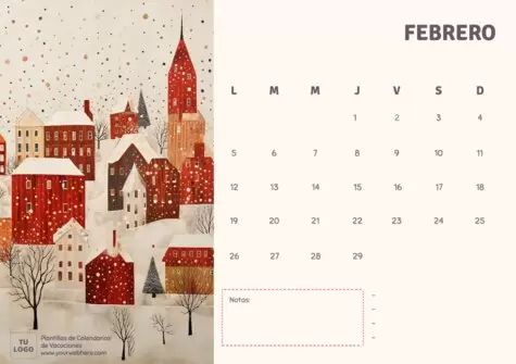Edita un Calendario Vacacional