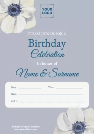 Edit an invitation card