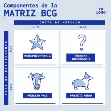 Edita una Matriz del BCG