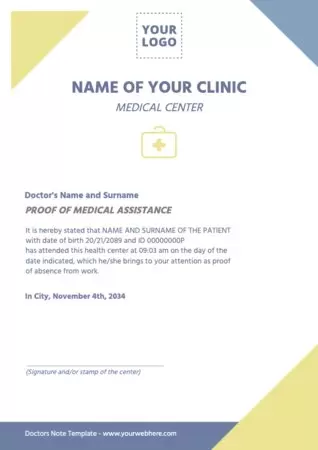 Edit a Doctor's Note