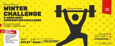 Edit a Gym Challenge banner