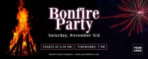Edit a Bonfire invitation template