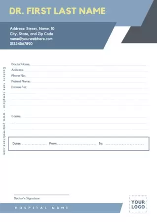 Edit a Doctor's Note