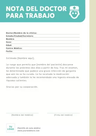 Edita un parte de baja médica