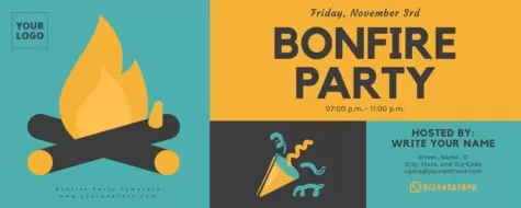 Edit a Bonfire invitation template