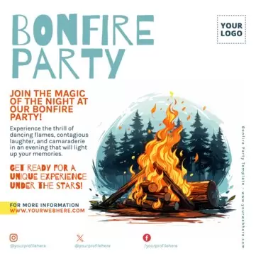Edit a Bonfire invitation template