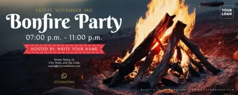 Edit a Bonfire invitation template