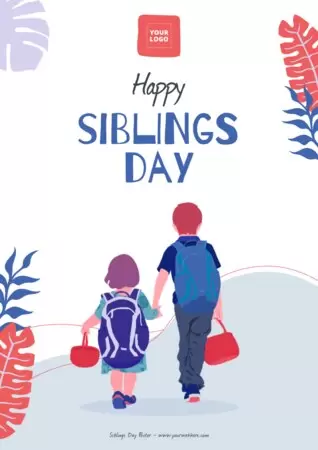 Edit a Siblings Day template