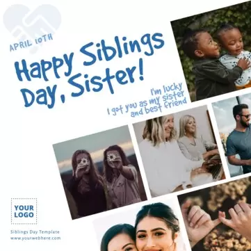Edit a Siblings Day template