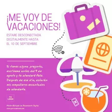 Edita un flyer de Digital Detox