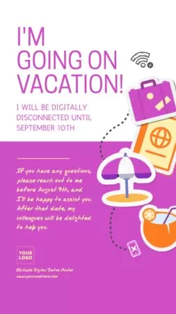 Edit a Screen Detox flyer