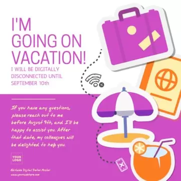 Edit a Screen Detox flyer