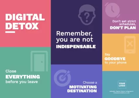 Edit a Screen Detox flyer