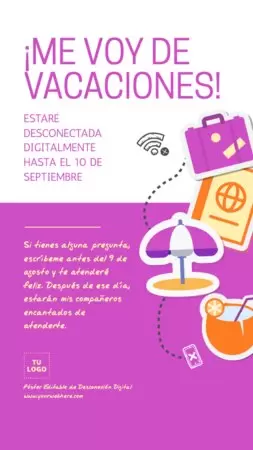 Edita un flyer de Digital Detox