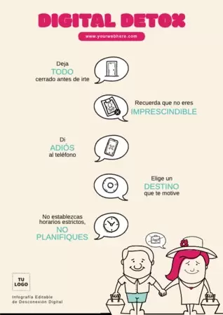 Edita un flyer de Digital Detox