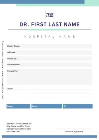 Edit a Doctor's Note