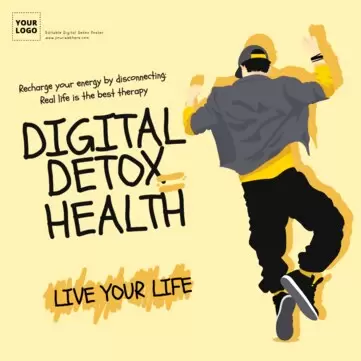 Edit a Screen Detox flyer