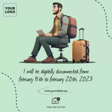 Edit a Screen Detox flyer