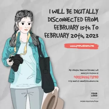 Edit a Screen Detox flyer