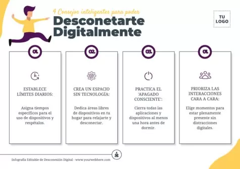 Edita un flyer de Digital Detox