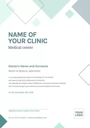 Edit a Doctor's Note