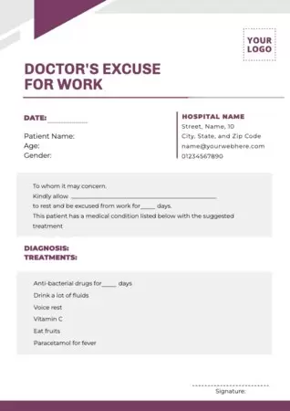 Edit a Doctor's Note