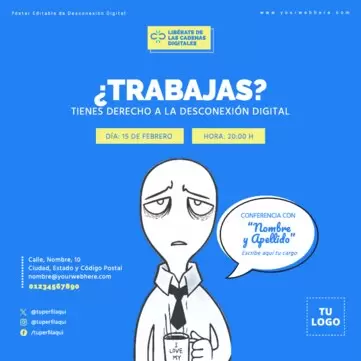 Edita un flyer de Digital Detox