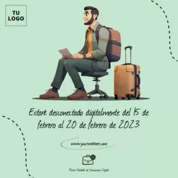 Edita un flyer de Digital Detox