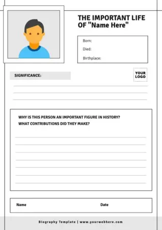 Edit a Bio template