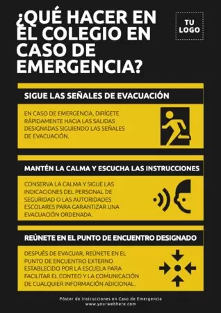 Edita un póster de Emergencia