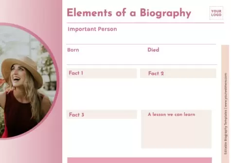 Edit a Bio template