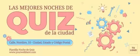 Edita un flyer de Quiz