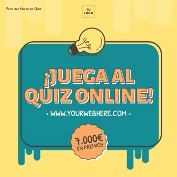 Edita un flyer de Quiz