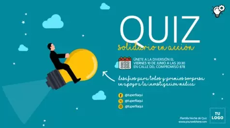 Edita un flyer de Quiz