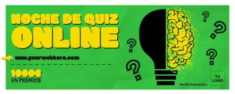 Edita un flyer de Quiz