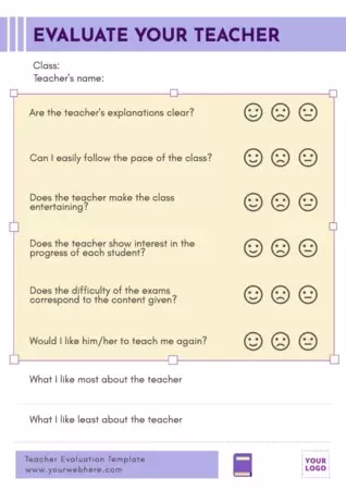 Edit a Teacher Assessment