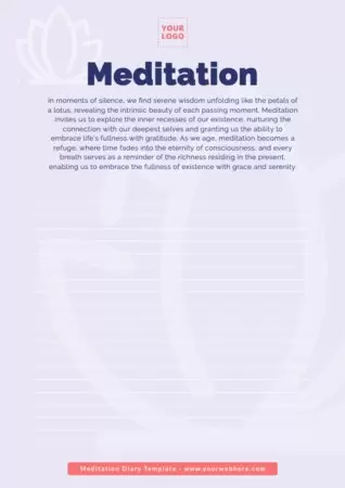 Edit a Meditation Calendar