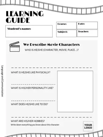 Edit a Character template