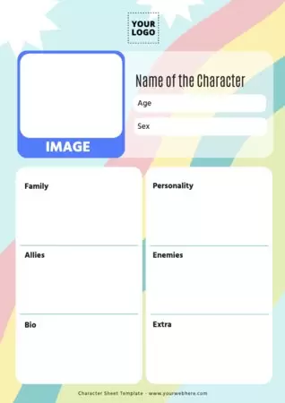 Edit a Character template