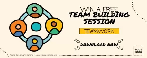 Edit a Team Building flyer